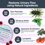 Habit + Habitat Prostate Shield – ingrédients naturels et 9 composants pour une routine variée.