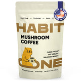 HABIT ONE Café aux champignons : boîte 30 portions prête à l’emploi pour démarrer la journée