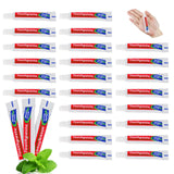 HAIFOTRVA dentifrice voyage mini 300 tubes, menthe rafraîchissante