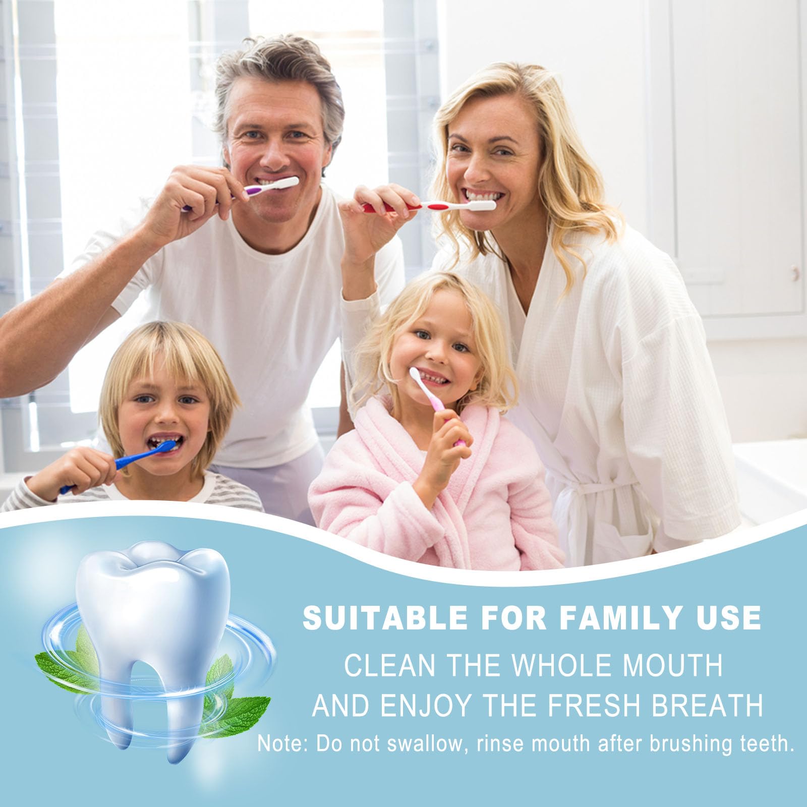HAIFOTRVA tubes dentifrice individuels 10 g, hygiène personnelle sans partage