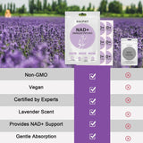 Haiphy NAD+Patches: formulation nicotinamide et resveratrol pour le bien-être.