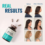 Hair La Vie étiquette produit – label clair et informatif.