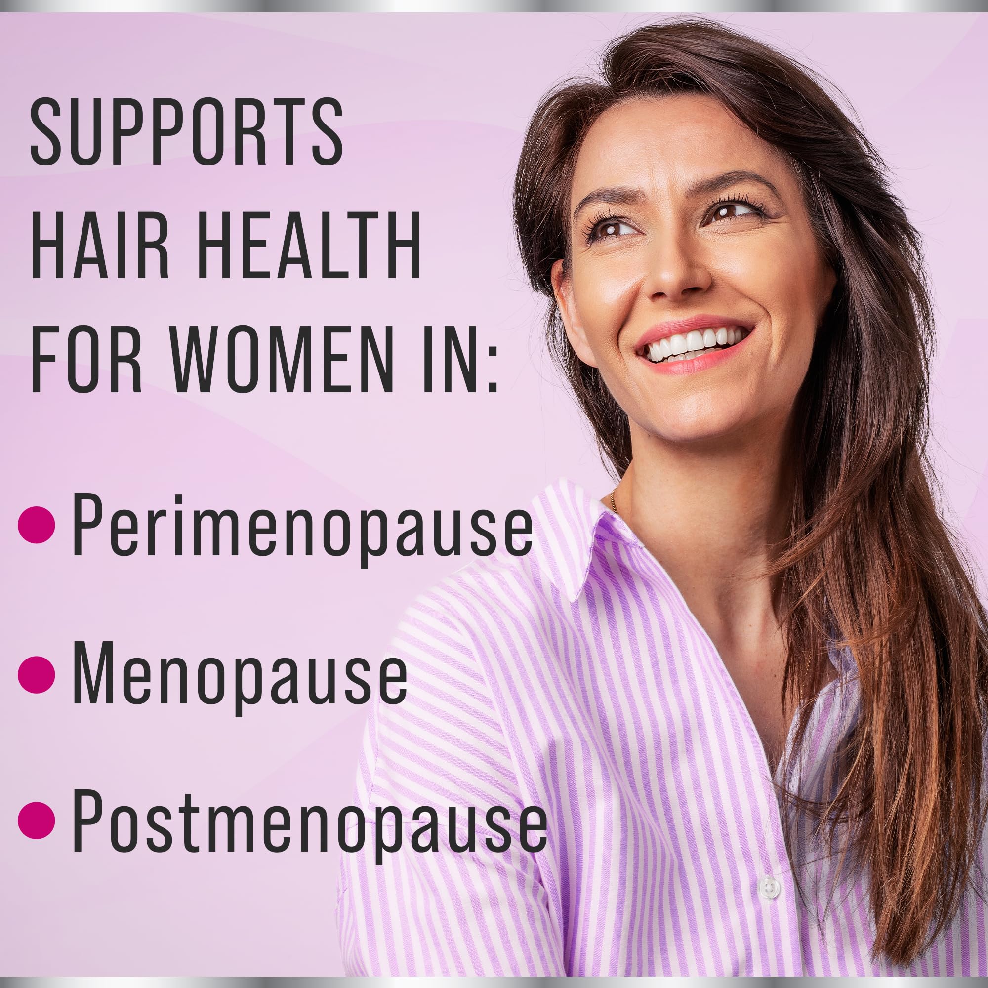 Hair Thickness Maximizer: gélules idéales pour cheveux clairsemés et transitions hormonales.