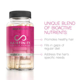 Hairfinity capsules vegan - comprimés faciles à intégrer à votre routine.