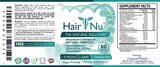 HairNu en main – routine quotidienne pratique pour les cheveux.