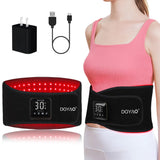 Haiyue Ceinture: lumière rouge et infrarouge sans-fil pour favoriser détente et énergie musculaire.