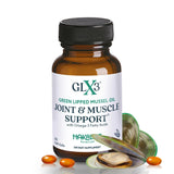 GLX3 de HAKA Life Nutrition : bouteille d'oméga-3 moules vertes Nouvelle-Zélande, soutien potentiel à la mobilité.