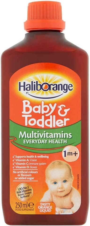 Ensemble Haliborange Bébé et tout-petits – deux paquets pratiques.