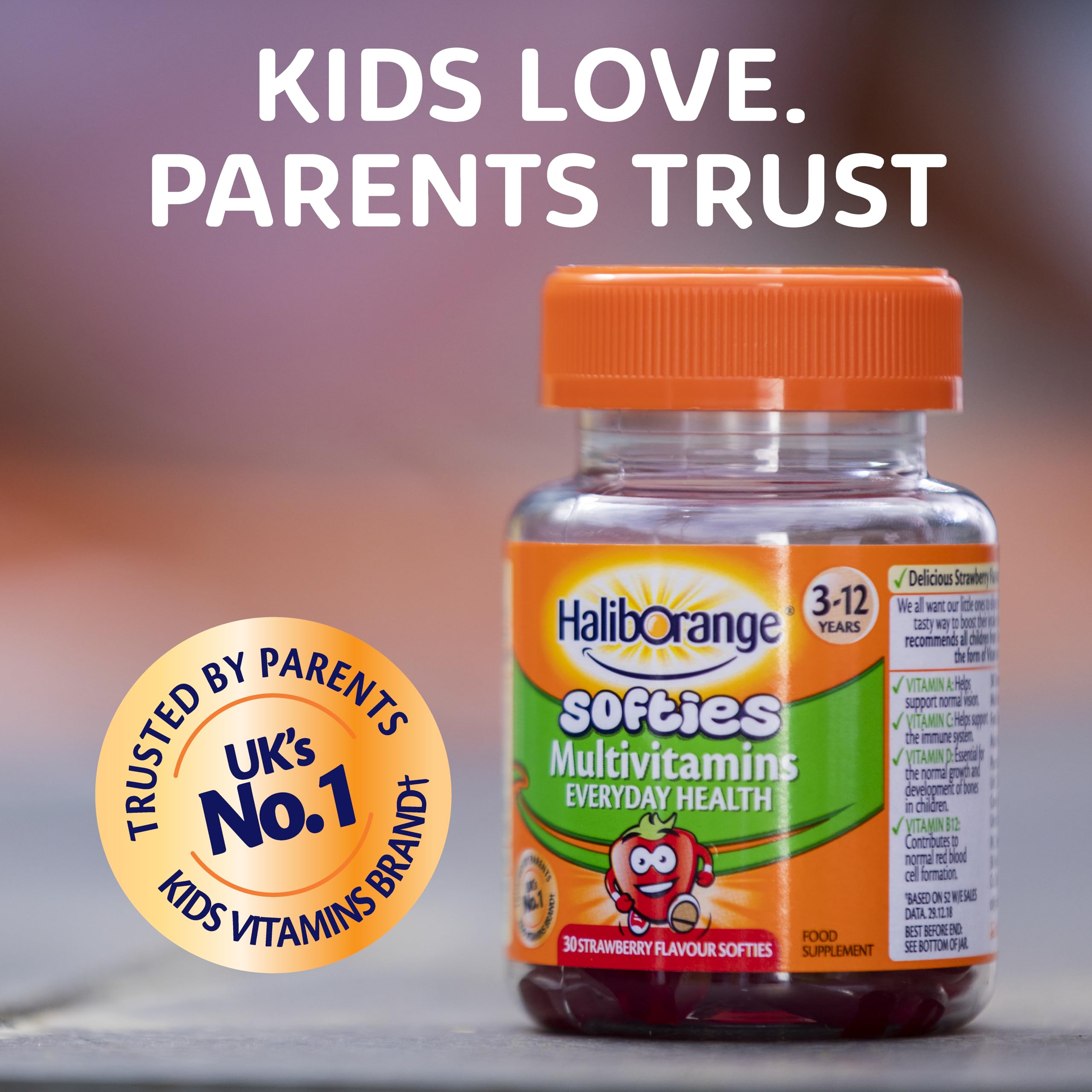 Haliborange Kids gommes usage quotidien – complément pratique