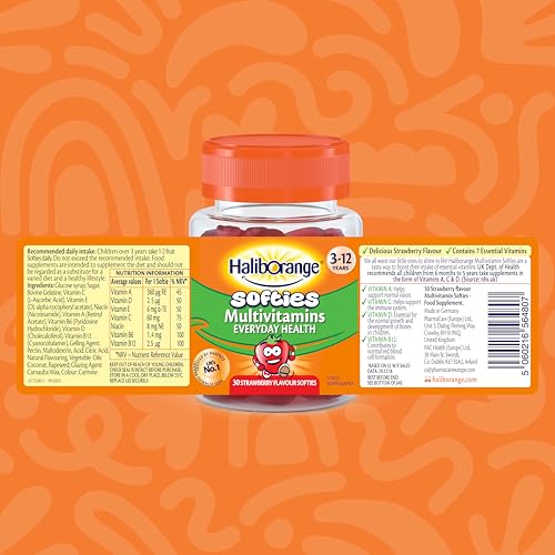 Haliborange Kids gommes vitamine A – soutien potentiel à la vision normale