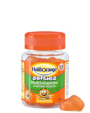 Gomme Haliborange orange dans la bouteille, prise quotidienne facile