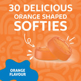 Haliborange Softies - etiquette nutrition claire, aide à suivre vos apports