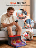 HALIDODO lumière rouge pied: couverture complète pour zones plantaire et talon.