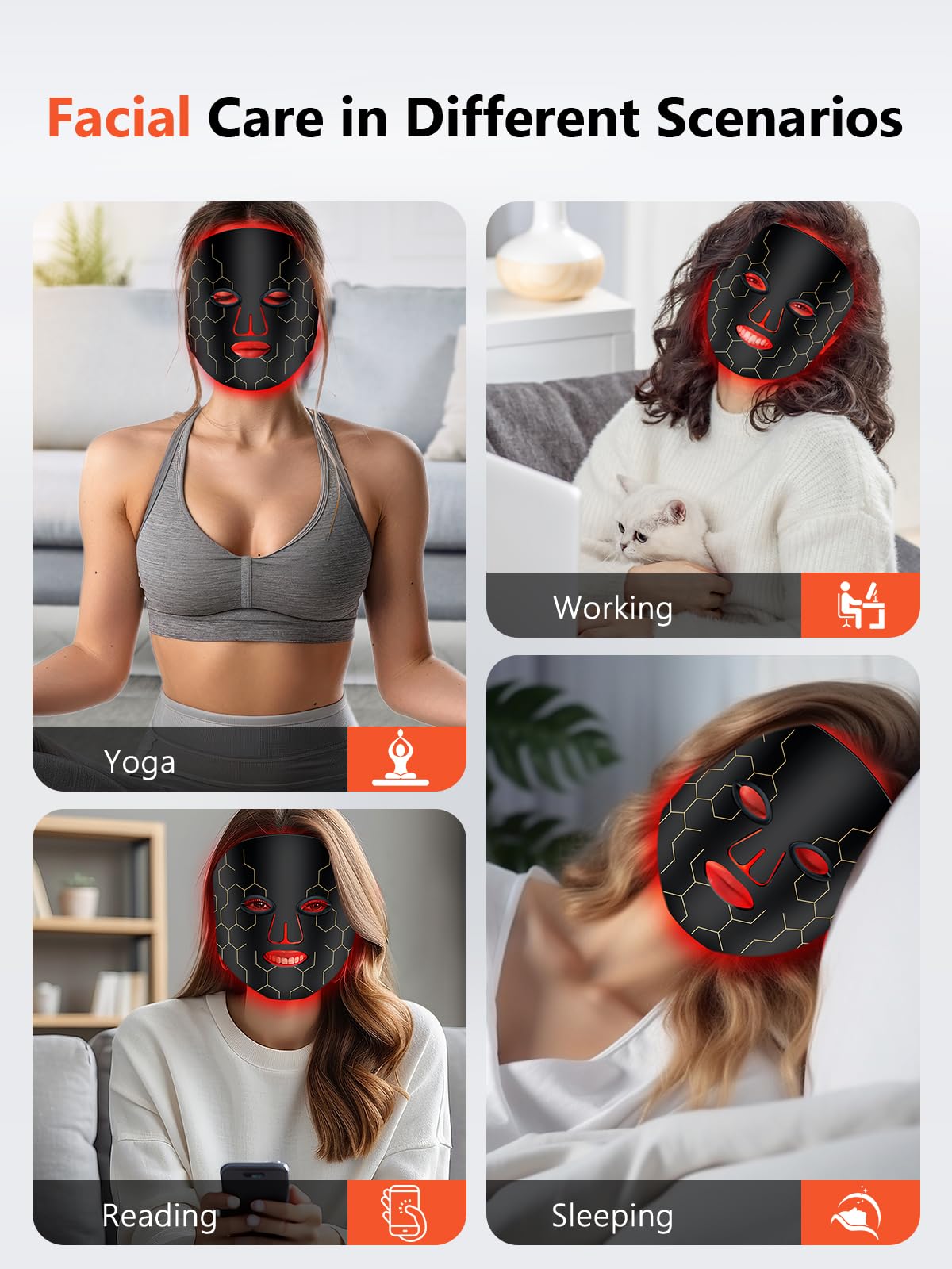 HALIDODO Masque au design léger et portable pour voyager