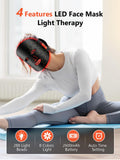 HALIDODO Masque LED 8 modes pour soins ciblés à domicile