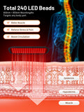 HALIDODO tapis lumière rouge pour jambe, chaleur agréable et usage polyvalent.