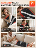 HALIDODO tapis lumière rouge pour la taille, chaleur douce et apaisante
