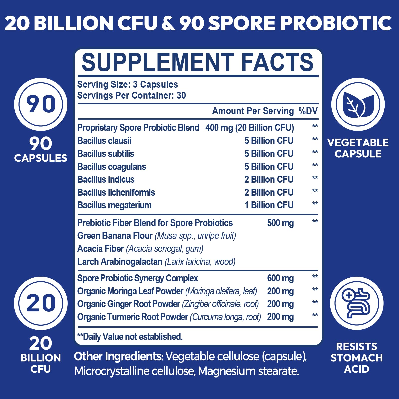 Haliwooya - capsules spores-probiotiques faciles à prendre au quotidien