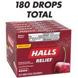 HALLS Cerise menthol, goût fruité et sensation de fraîcheur en bouche.