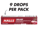 HALLS Cerise menthol, usage rapide lors d'irritation passagère.