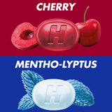 Pastilles cerise HALLS dans sachet compact; pratique en déplacement