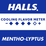 HALLS Mentho-Lyptus soutien temporaire pour gorge irritée.