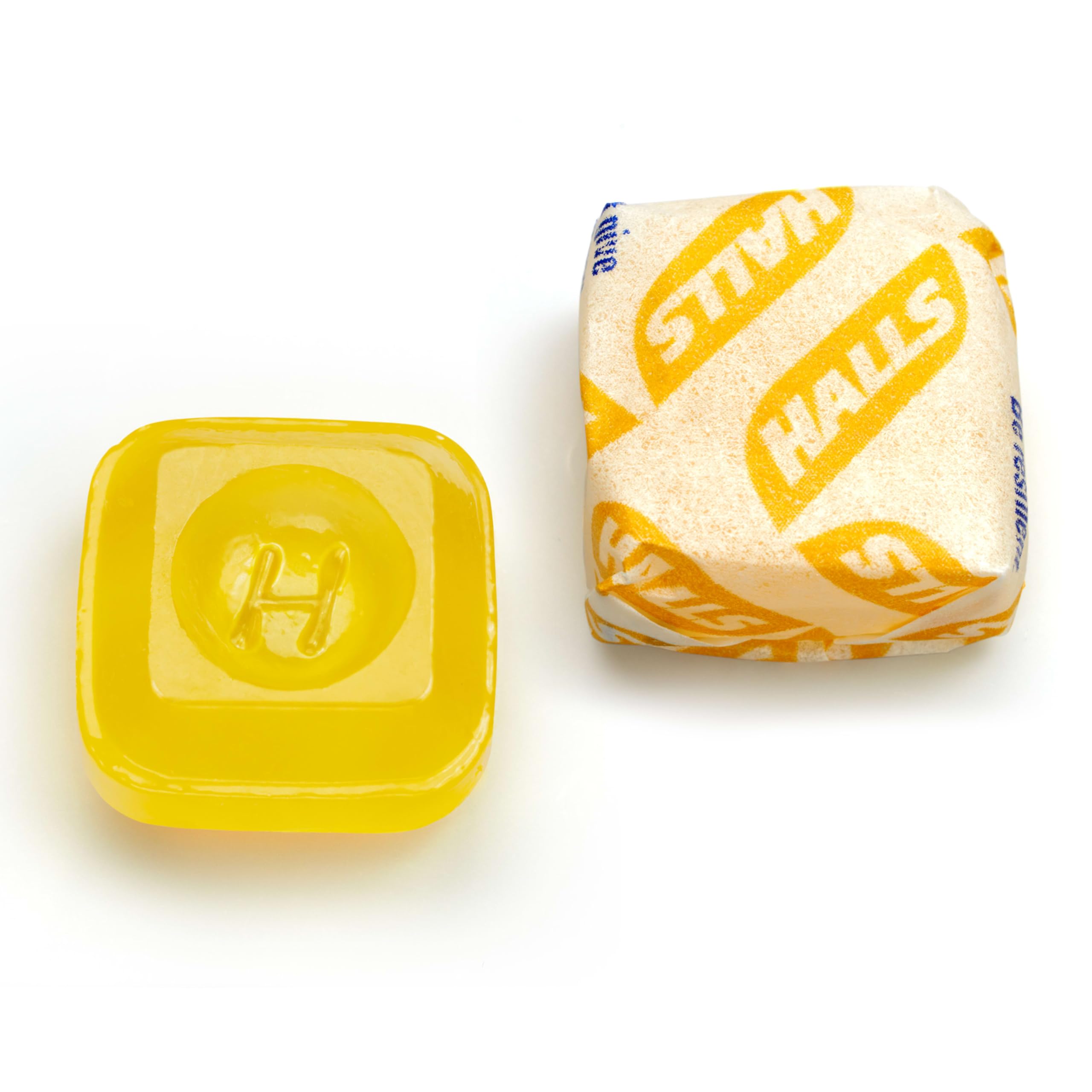 Texture douce des pastilles Hall's miel citron
