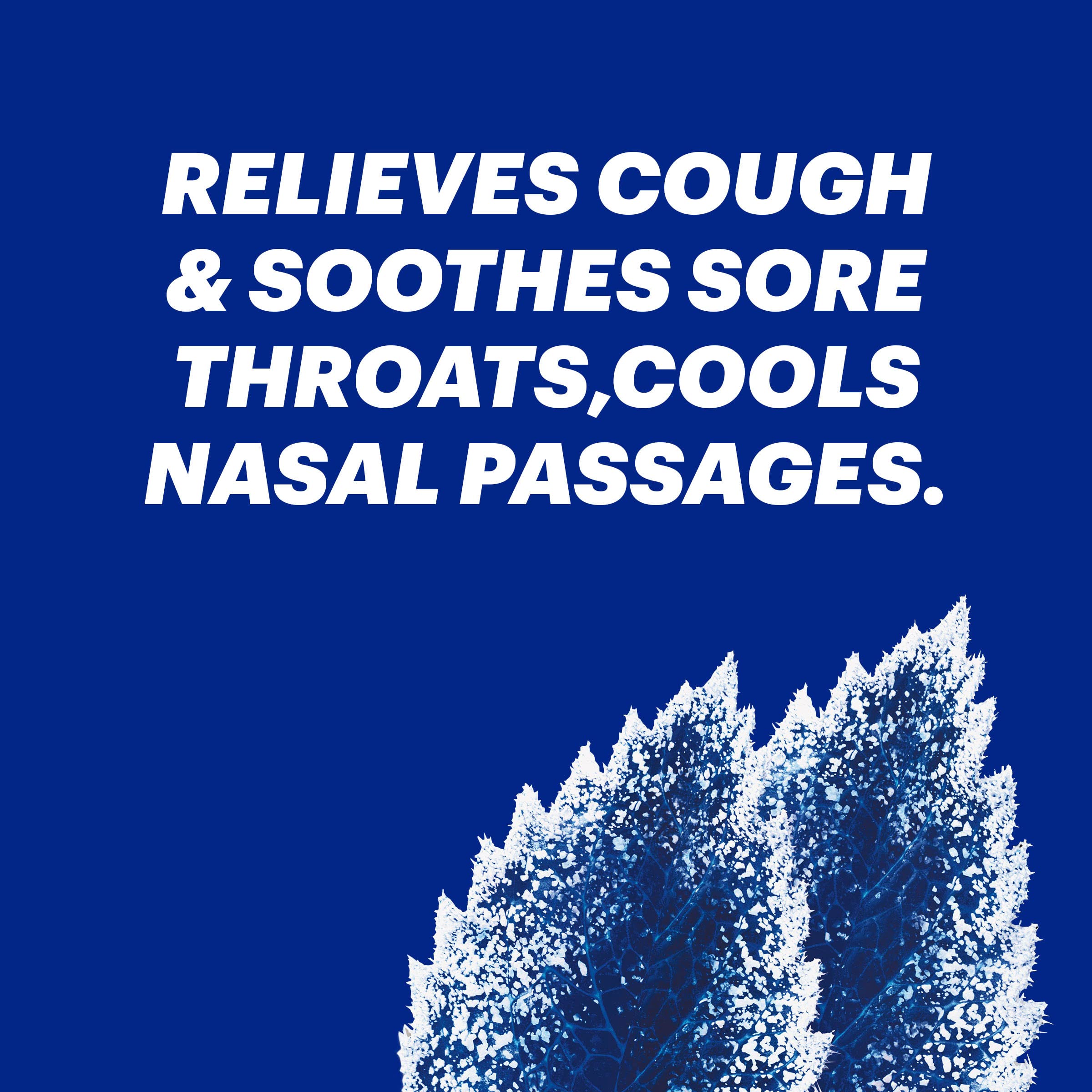 Gorge apaisée grâce à menthe et menthol des HALLS Minis