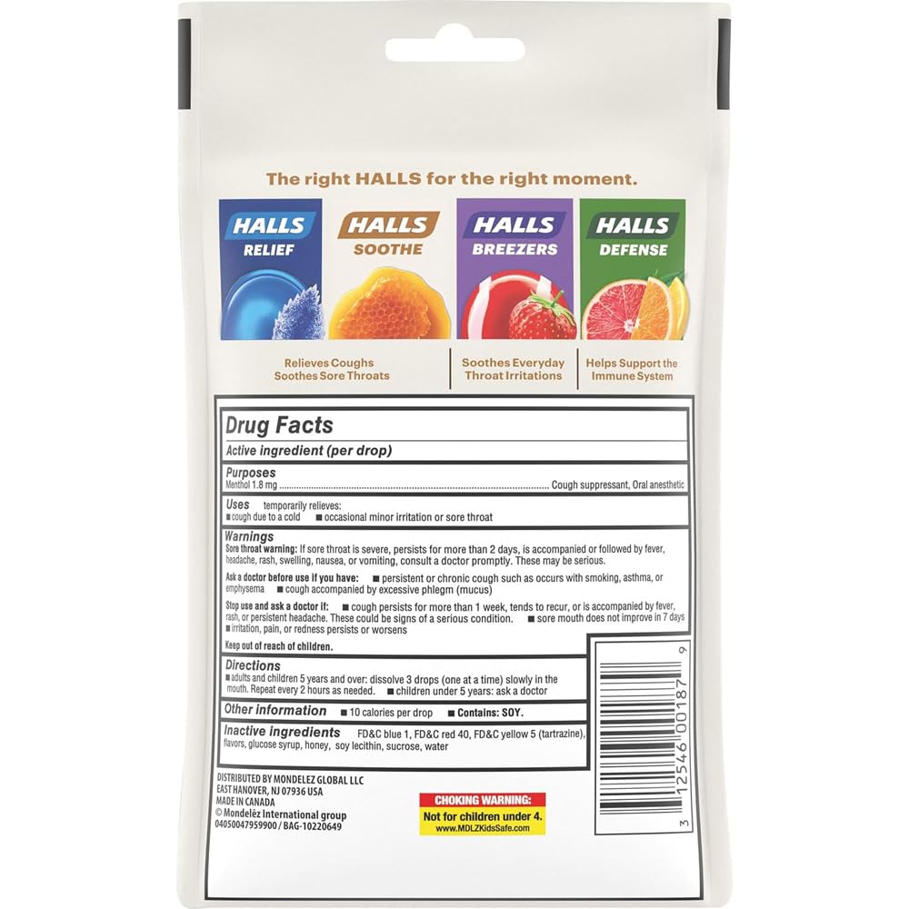 Halls-pack-3-boîtes: emballage pratique pour voyage et usage quotidien.