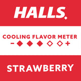 Dose recommandée toutes les deux heures avec HALLS Relief Fraise.