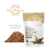 Halo Naturals écorce saule blanche coupée et tamisée, convient au mélange de plantes.