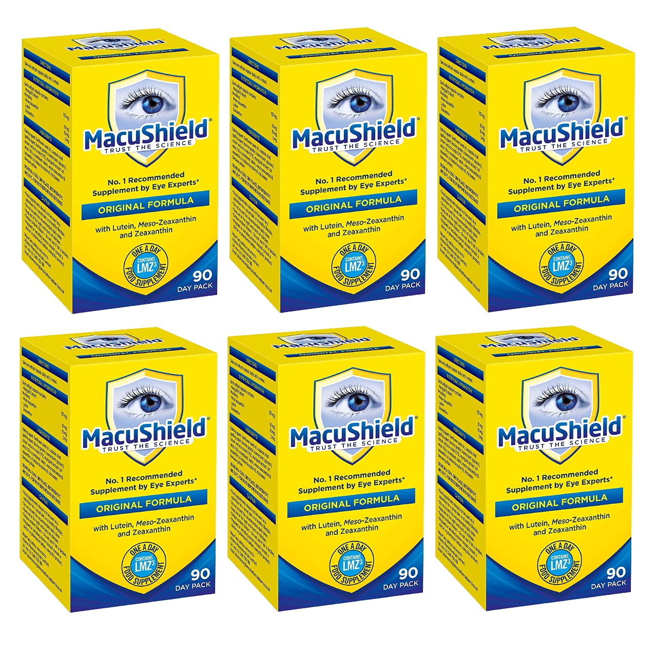 Macushield Hampton Brands – boîte principale, potentiel soutien de la vision au quotidien.