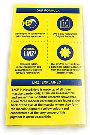 Macushield – étape de routine quotidienne, intégration avec les écrans.