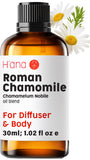 H'ana camomille romaine — bouteille vue de face, détente douce par aromathérapie.