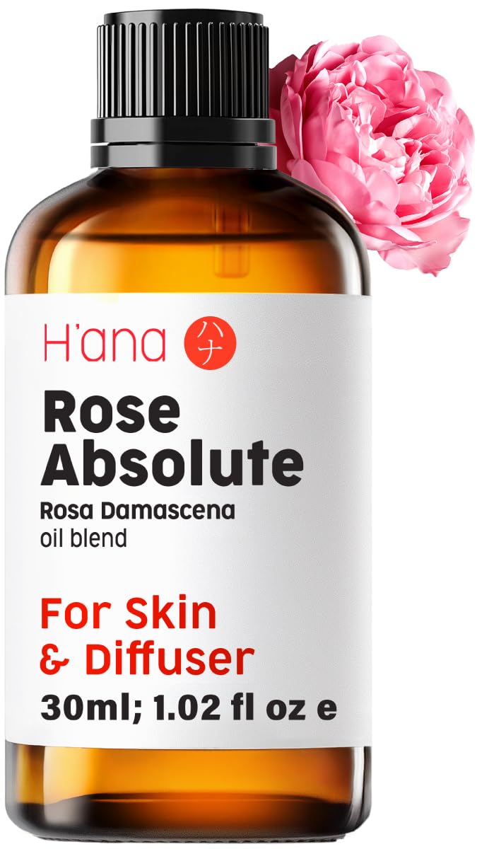 H'ana Rose: flacon rose prêt à diffusion dans votre espace pour un parfum apaisant.