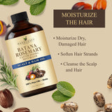 Convient à tous types de cheveux avec hydratation durable.