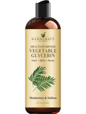 Glycérine Handcraft Blends dans une bouteille 8oz pour bases faits maison hydratantes.