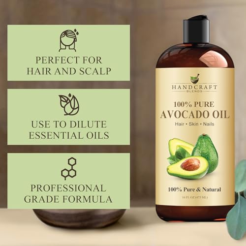 Massage et détente avec huile avocat Handcraft Blends