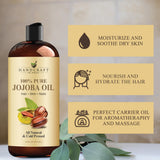 Base d'aromathérapie Handcraft Blends avec huile jojoba.