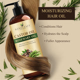Handcraft Blends huile de ricin romarin – routine beauté quotidienne naturelle.