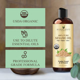 Massage relaxant avec Handcraft Blends, huile porteuse adaptée aux huiles essentielles.