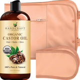 Handcraft Blends Pack Wrap, application confortable sur le cou avec huile de ricin.