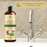 Handcraft Blends plaque-dentaire-pulling, routine buccale naturelle au quotidien.