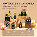 Coffret cadeau luxe Hanolly huiles essentielles prêt à offrir pour ambiance aromatique.
