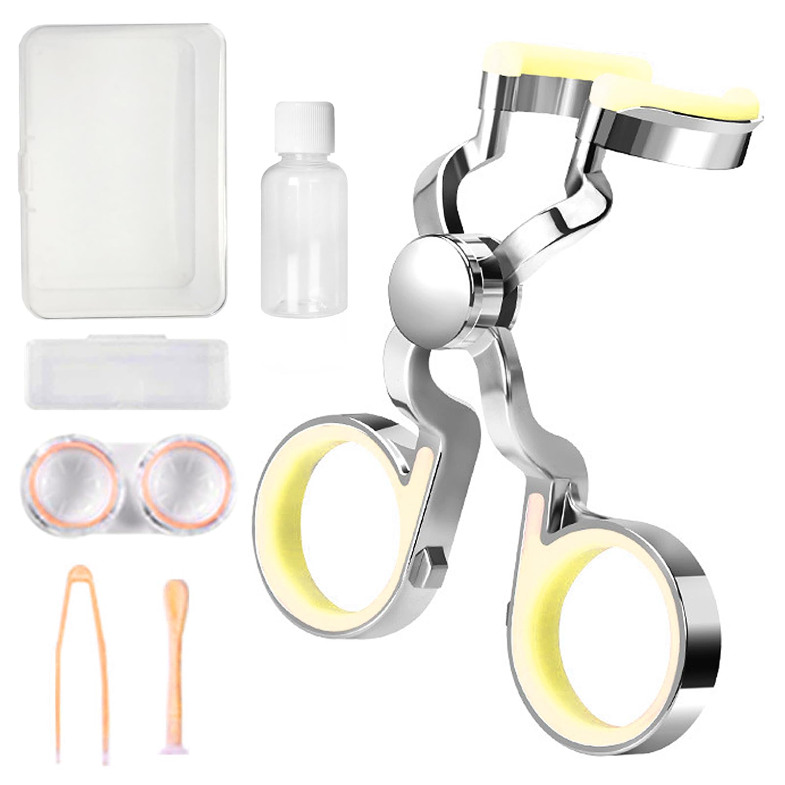 Appareil Haojiaho applicateur lentilles en action facilitant l’installation quotidienne.