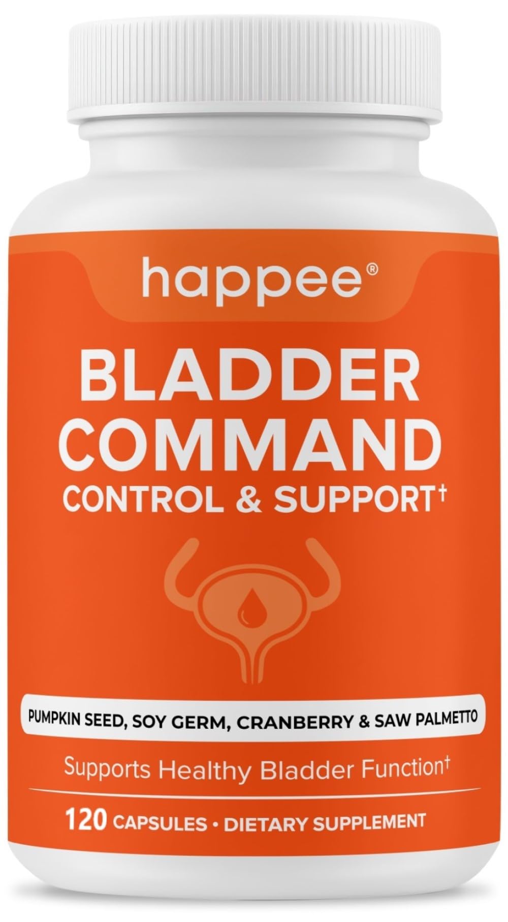 Capsules Happee – soutien quotidien pour le confort urinaire.