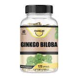 Bouteille Happi Mi Nutrition Ginkgo Biloba pour une utilisation quotidienne et concentration soutenue.