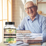 Feuilles sèches Ginkgo Biloba Happi Mi Nutrition, pureté naturelle et richesse antioxydante.