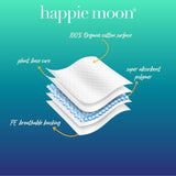 Happie Moon ultra-mince avec ailes, confort discret