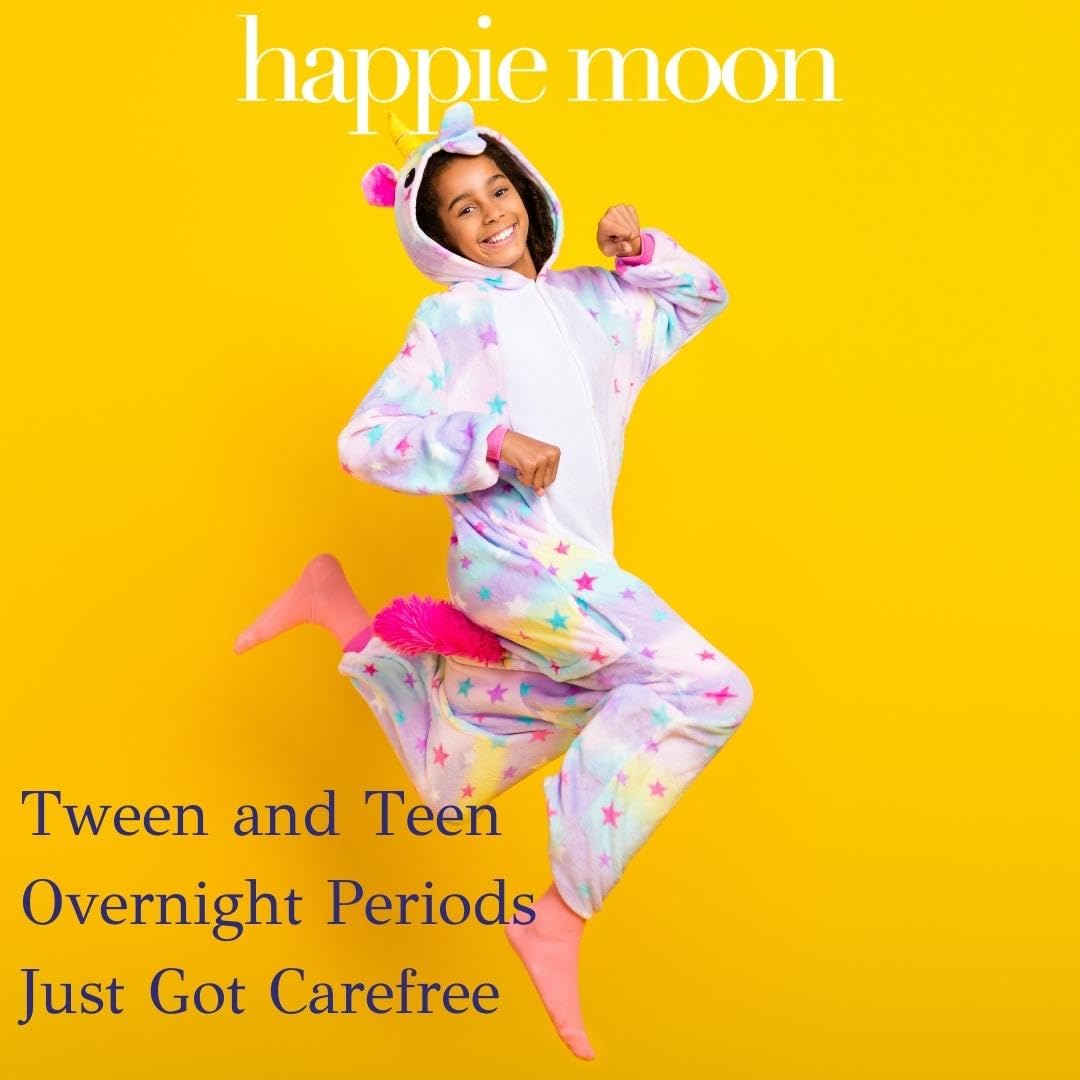 Happie Moon utilisation simple sans pli ni languette